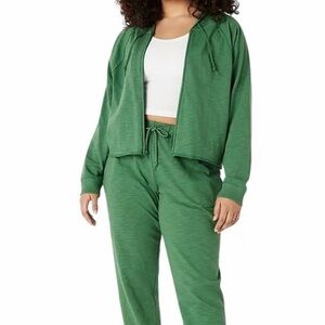 PINK Victoria’s Secret Lightweight Green Hoodie